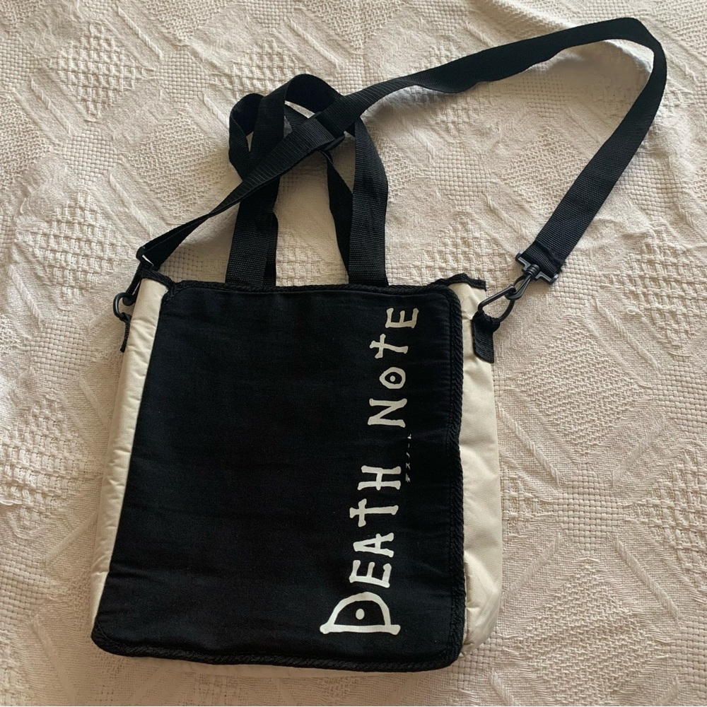 Vintage Y2K Death Note Shoulder Bag/Tote